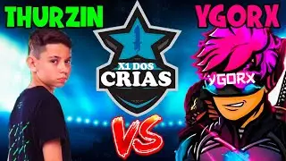 X1 LOUD THURZIN VS YGORX - X1 MAIS INSANO DO FREE FIRE - TEVE BANDEIRA ? X1 DOS CRIAS -  CLIPS FF