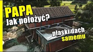 23. Jak położyć papę wierzchnią krok po kroku. Nexler PYE 250 S53H