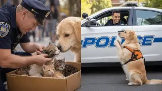 People Ignored a Distressed Mother Cat—Then a Brave Dog Stepped In