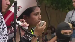 Students protest at University of North Texas without incident