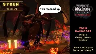 WOW Hardcore Death Compilation Review & Analysis: How to not die in WoW Hardcore - Episode 11