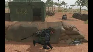Metal Gear Solid V &mdash; Quiet Sniper Gameplay
