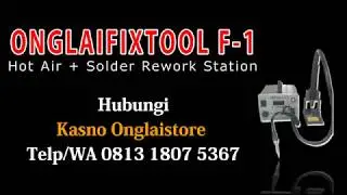 Demo Product ONGLAIFIXTOOL F 1 Ganti Konektor LCD Asus Zenfone 5