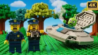 LEGO City Police: Traffic Stop for a UFO?! 🛸🛑