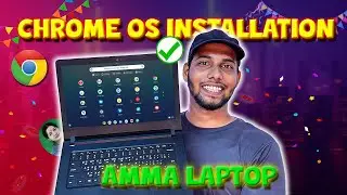 How to install chrome OS in laptop | Amma Laptop | TECH TEK