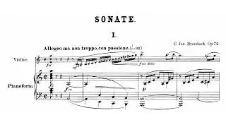 Caspar Joseph Brambach – Violin Sonata No. 2, Op. 74 (1890)