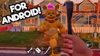 Hello Neighbor Fast Fredbear Mod for Android 🎮 Full Gameplay