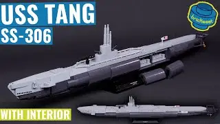 USS TANG - Submarine with interior - COBI 4831 (Speed Build Review)