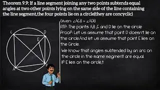 Grade 9 Math || Circles Theorem 9.9 Real classroom discussion@upenderyadavellymath 