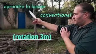 comment lancer des couteaux de lancer (rotation 3m)