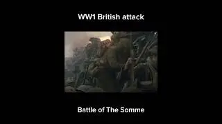 British attack at the Somme #ww1 #history #british