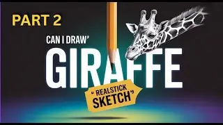 Majestic Giraffe Realistic Drawing ✍️ | Wildlife Pencil Art
