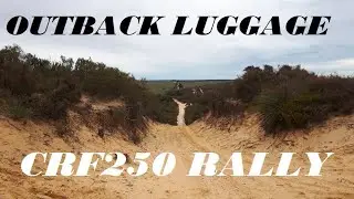 Outback Desert Trip Luggage Preparation CRF250 Rally#simpson250rally#4wdadelaide#hondacrfluggage#