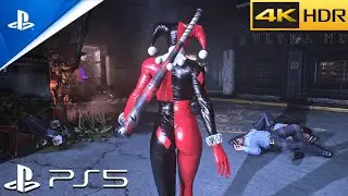 Batman Arkham Knight (PS5) Harley Quinn Story Gameplay