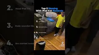 Top 5 Messing With iPad Kid moments 😂 #prank #funny #ipad