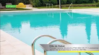 Installation d'une pompe solaire pour piscine-PSPower Morocco