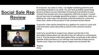Social Sale Rep Review | Find Honest Reviews Of Social Sale Rep In The Comments