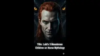 The 3 MONSTROUS Children of Loki Who Sparked Ragnarok | Norse Mythology's Dark Secret