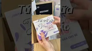 T&uacute;i trữ sữa Jumysie #mesocsu #mebimsua #mevabe #mebauthongthai #unboxing