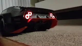 Arrma Felony 6s Bright RED LED tail lights installed