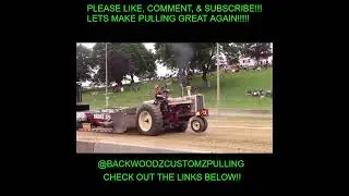 #shorts TRACTOR DOES A LONG WHEELIE!!! HE CARRIED THE FRONT END FOREVER!!! #tractorpulling #wheelie