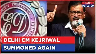 Delhi CM Arvind Kejriwal Receives 6th Summon From ED After Mega Trust Motion Stunt | liquor Policy