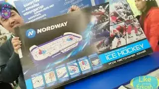 Настольный хоккей Nordway. Обзор настольный #хоккей NORWAY. Like Erkosh