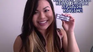 First Impression + Swatch | Lipstick Queen in Hello Sailor