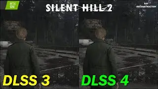 Silent Hill 2 DLSS 3 VS DLSS 4 + Ray Reconstruction HW RT | RTX 3080