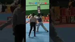 Chirang 🔴 vs Derang 🔵 || Taekwondo Fight || State Game #taekwondo #viral #stategames