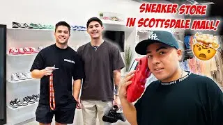 WE OPENED THE BEST SNEAKER STORE IN ARIZONA! *Scottsdale Mall Common Hype Store*