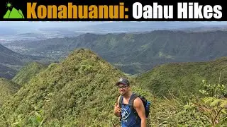 ⛰ Hiking the FORTH HIGHEST point on Oʻahu 🌺  Konahuanui