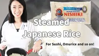 How to cook Japanese Rice/Perfect for Sushi, OMURICE, Japanese rice balls