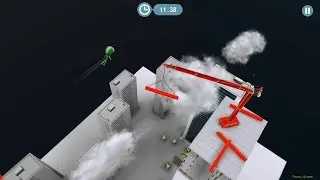 Stickman Base Jumper 2 | Android Gameplay HD