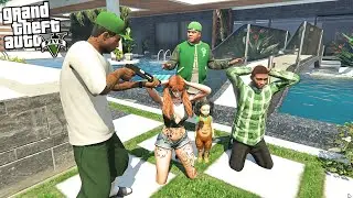 LAMAR ATTACKS FRANKLIN FAMILY HOUSE IN GTA 5!!! (GTA 5 Mods)