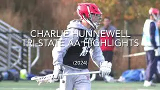 Charlie Hunnewell (Class of 2024) Tri-State Lacrosse Highlights
