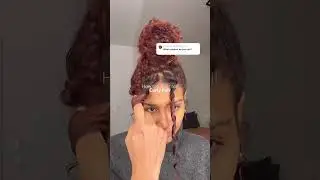 Styling Curly Hair #curlyhair #stressfree #females #curly #hairtok #naturalhair #haircare #hairstyle