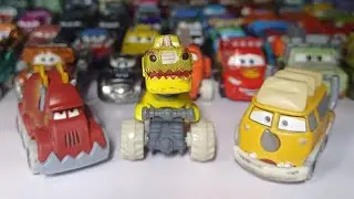 Mattel Disney/Pixar Cars on the Road Mini Racers Dino Egg Cruisers (Spino, Mecha, Westfalana) 2023