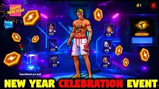 New Updates🔥Happy New Year Event Free Fire 2022 | Free Fire New Year Event | New Year Free Rewards