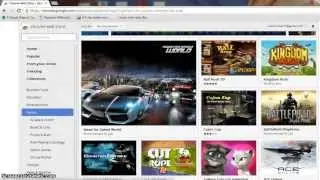 how to download game in laptop with google chrome