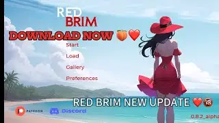 RED BRIM NEW UPDATE 🍑❤️ | LIKE SUMMERTIME SAGA | DORAEMON X | MAD WIN GAMING ❤️