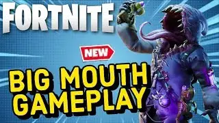 BIG MOUTH Skin Gameplay In Fortnite
