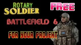 Battlefield 6 Animated Soldiers Black Screen &ndash; Free VFX Assets for YOU 14+ Bonus #bf6 #greenscreen