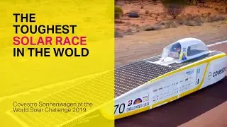 Covestro Sonnenwagen at the Bridgestone World Solar Challenge 2019
