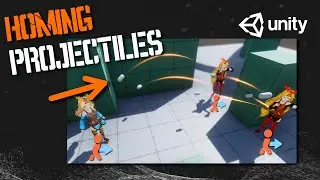How to Make Homing Projectile-shooting AI | AI Series Part 8 | Unity Tutorial