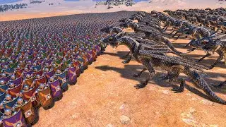 20 000 ROMANS vs  200 DRAGONS | Ultimate Epic Battle Simulator | UEBS