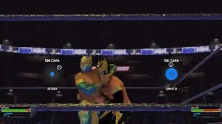 WWE - Sin Cara Mistico vs Sin Cara Negro SmackDown WWE2K25 One On One Match Lucha Libre Wrestling