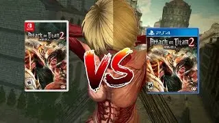 Nintendo Switch  vs. PS4 - Attack on Titan 2 Graphics Comparison