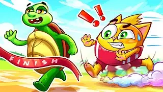 The Tortoise and the Hare Song 🐢🐰 | Funny Kids Songs 😻🐨🐰🦁 And Nursery Rhymes by Baby Zoo