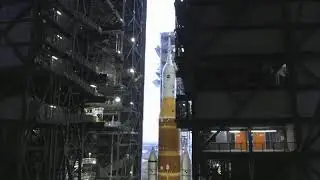 Mission Spotlight: Artemis SLS rocket rollout by NASA
